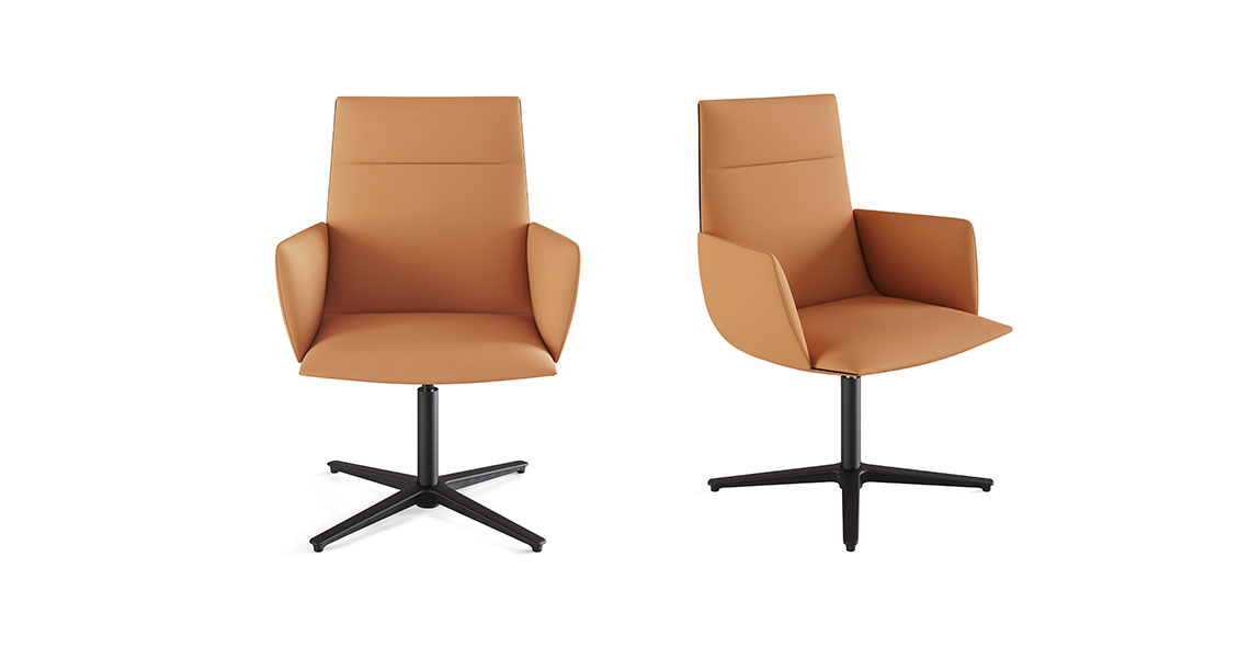 Noha Executive chair, flat & swivel